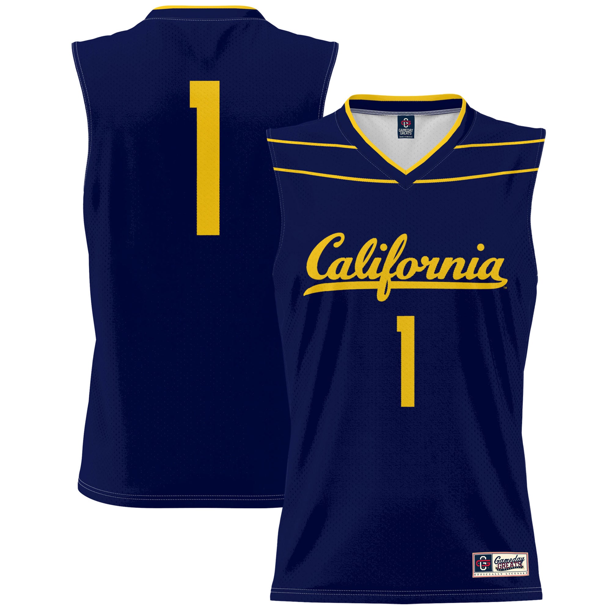 Men's Cal Bears Navy Fashion Jersey