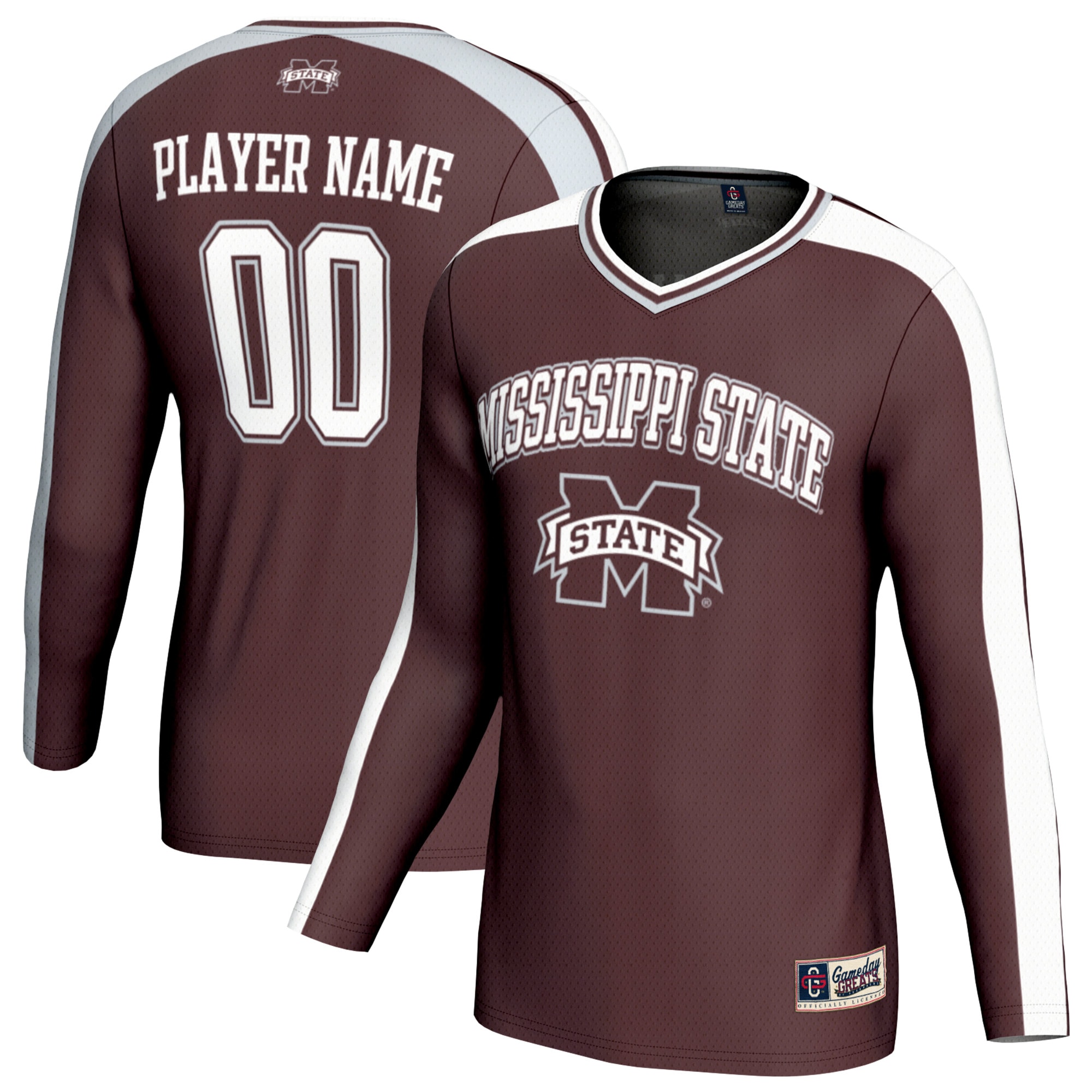 Women's Mississippi State Bulldogs Maroon Player Jersey
