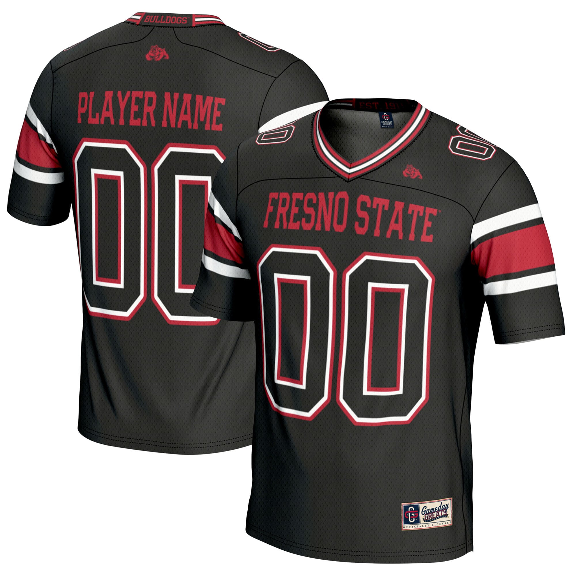 Women's Fresno State Bulldogs Black Player Jersey