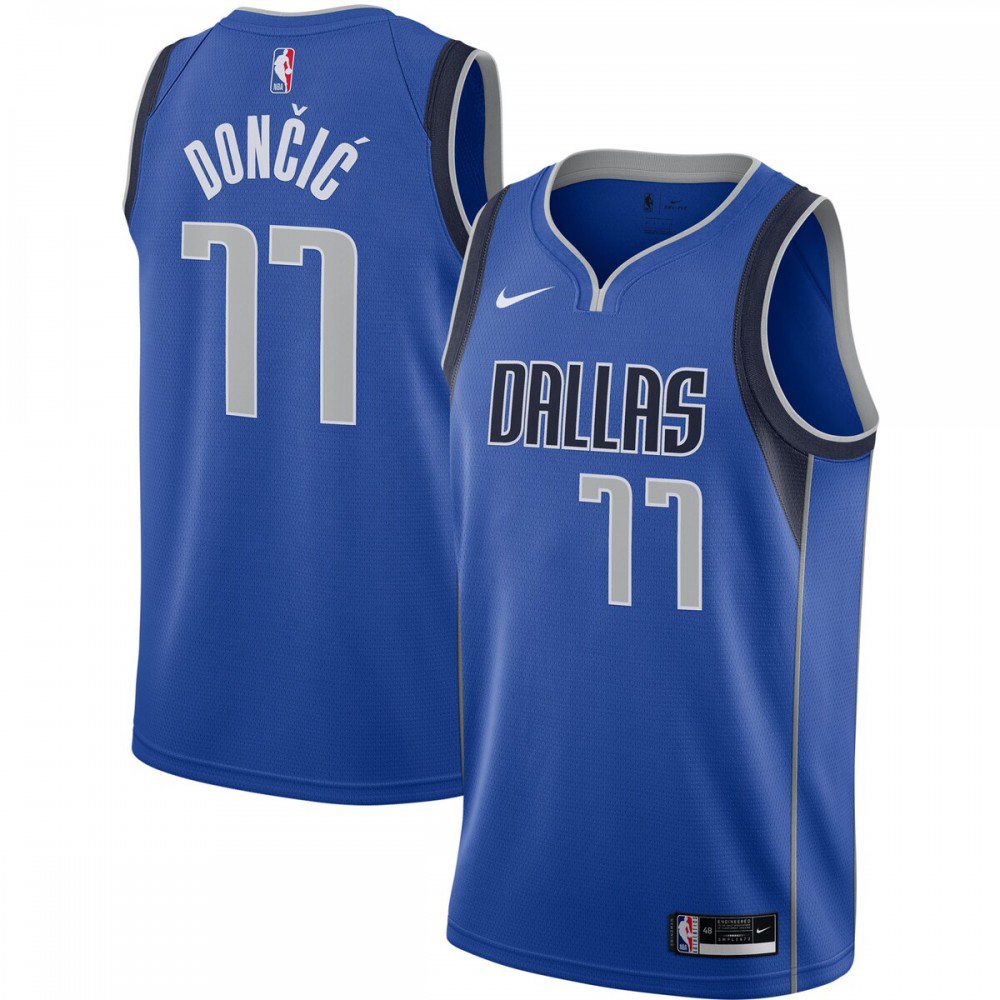 Men's Dallas Mavericks 2020/21 Royal Icon Swingman Jersey