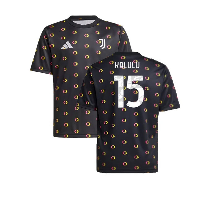 Kids' Juventus 2024/25 Black Jersey