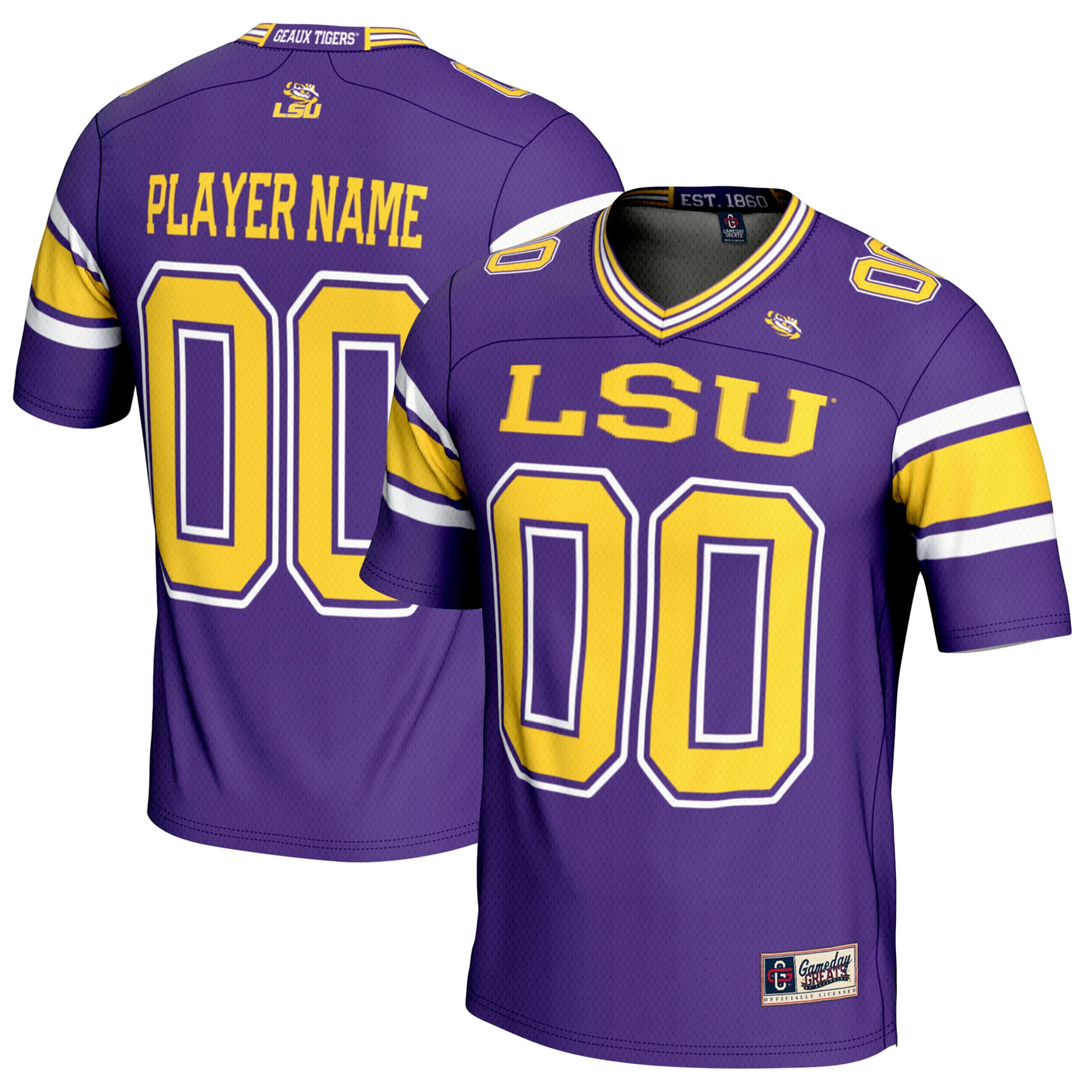 Women's LSU Tigers Purple Player Jersey