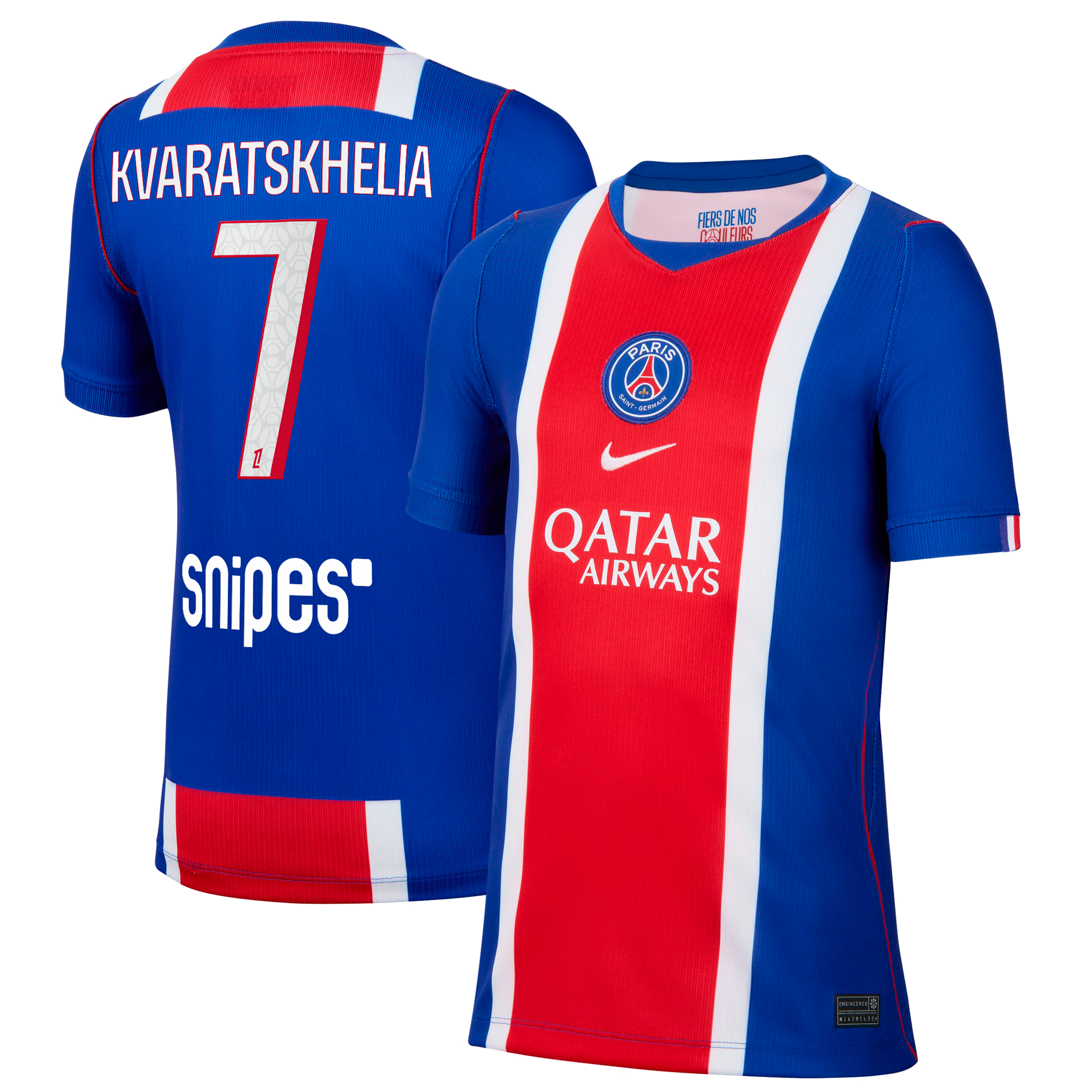 Men's Paris Saint Germain 2026/27 Blue Replica Jersey