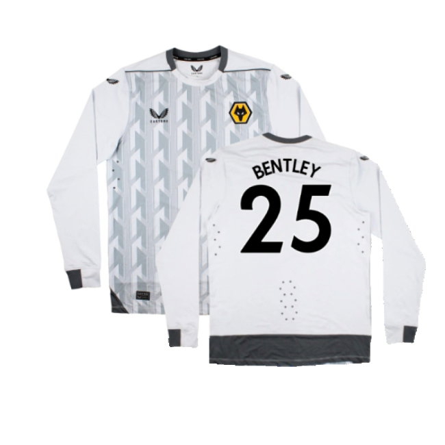 Kids' Wolves 2022/23 Mint Pro Long Sleeve Jersey