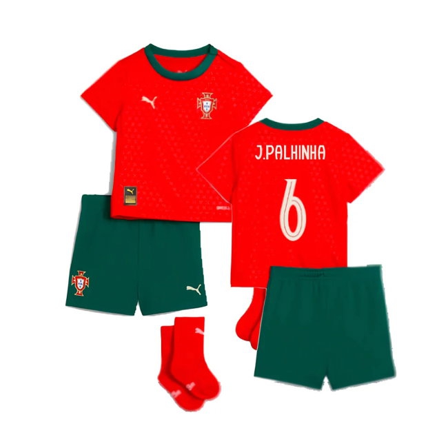 Kids' Portugal 2025/26 Home Kit
