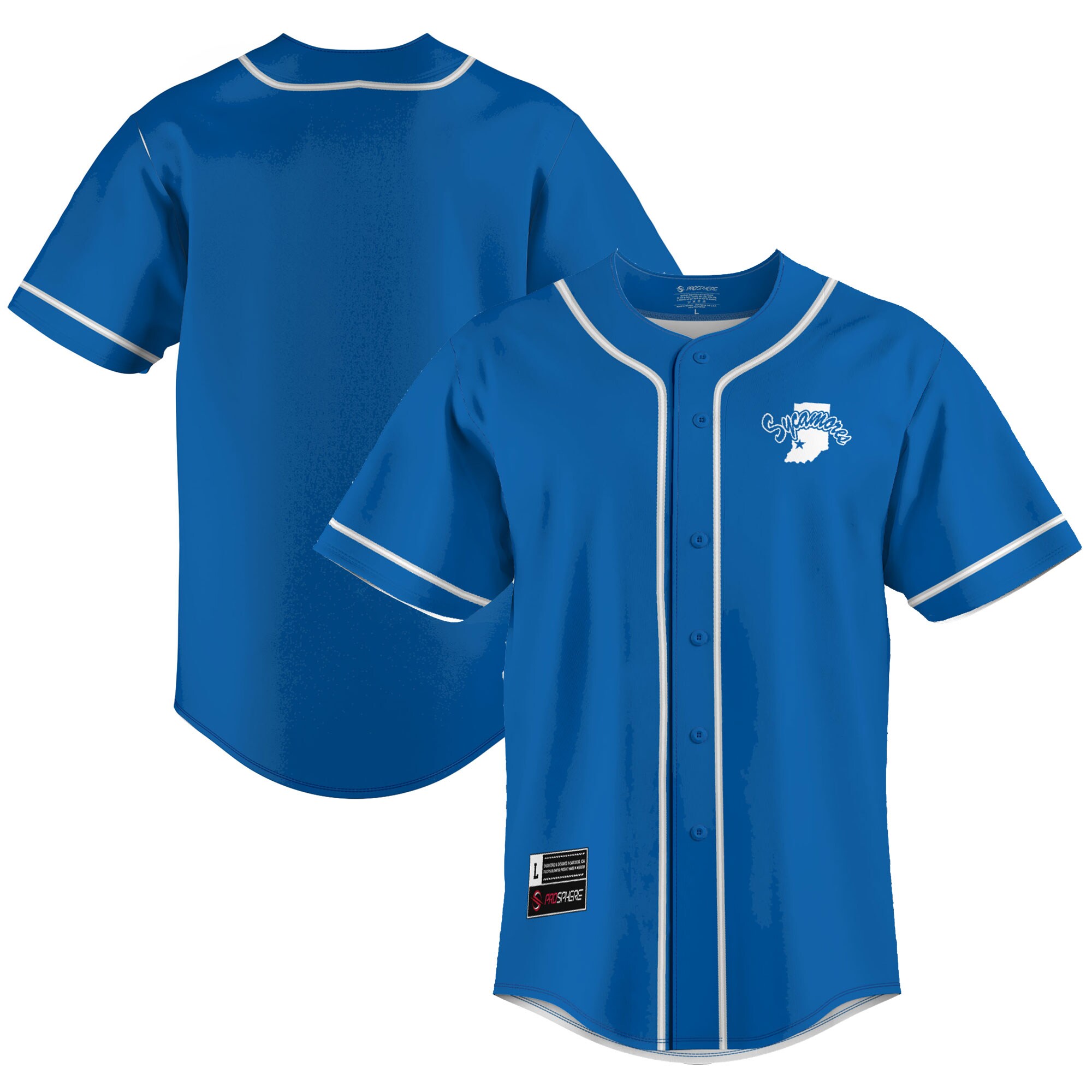 Women's Indiana State Sycamores Royal Jersey