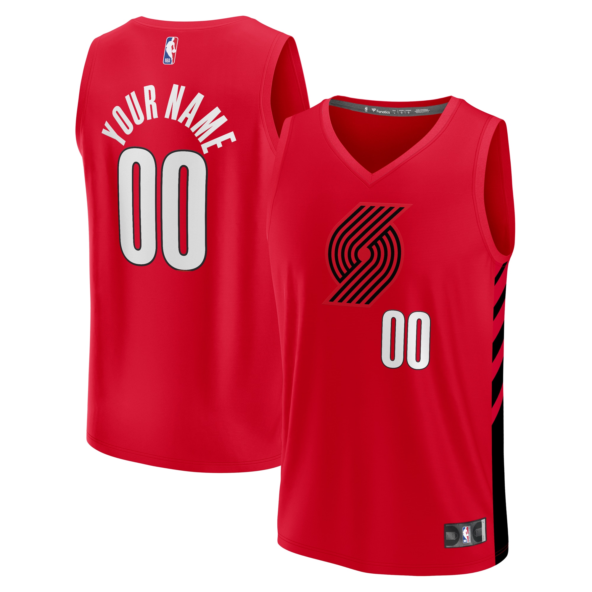 Men's Portland Trail Blazers Red Statement Replica Jersey