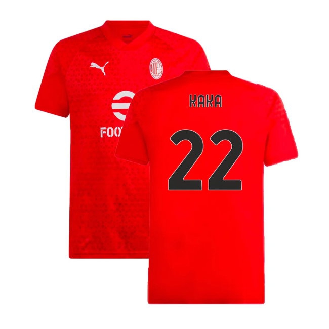 Kids' Trainings AC Milan 2023/24 Red Training Jersey