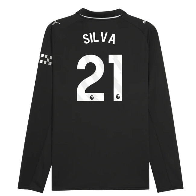 Women's Man City 2025/26 City Long Sleeve Jersey