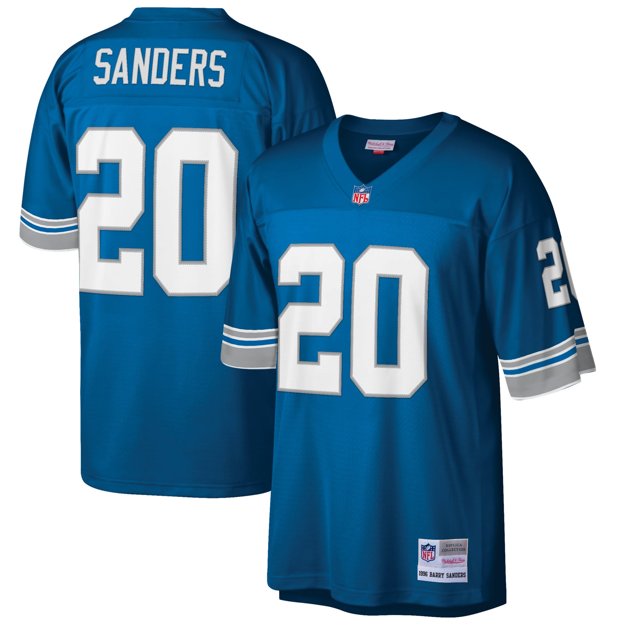 Women's Detroit Lions Blue Player Jersey