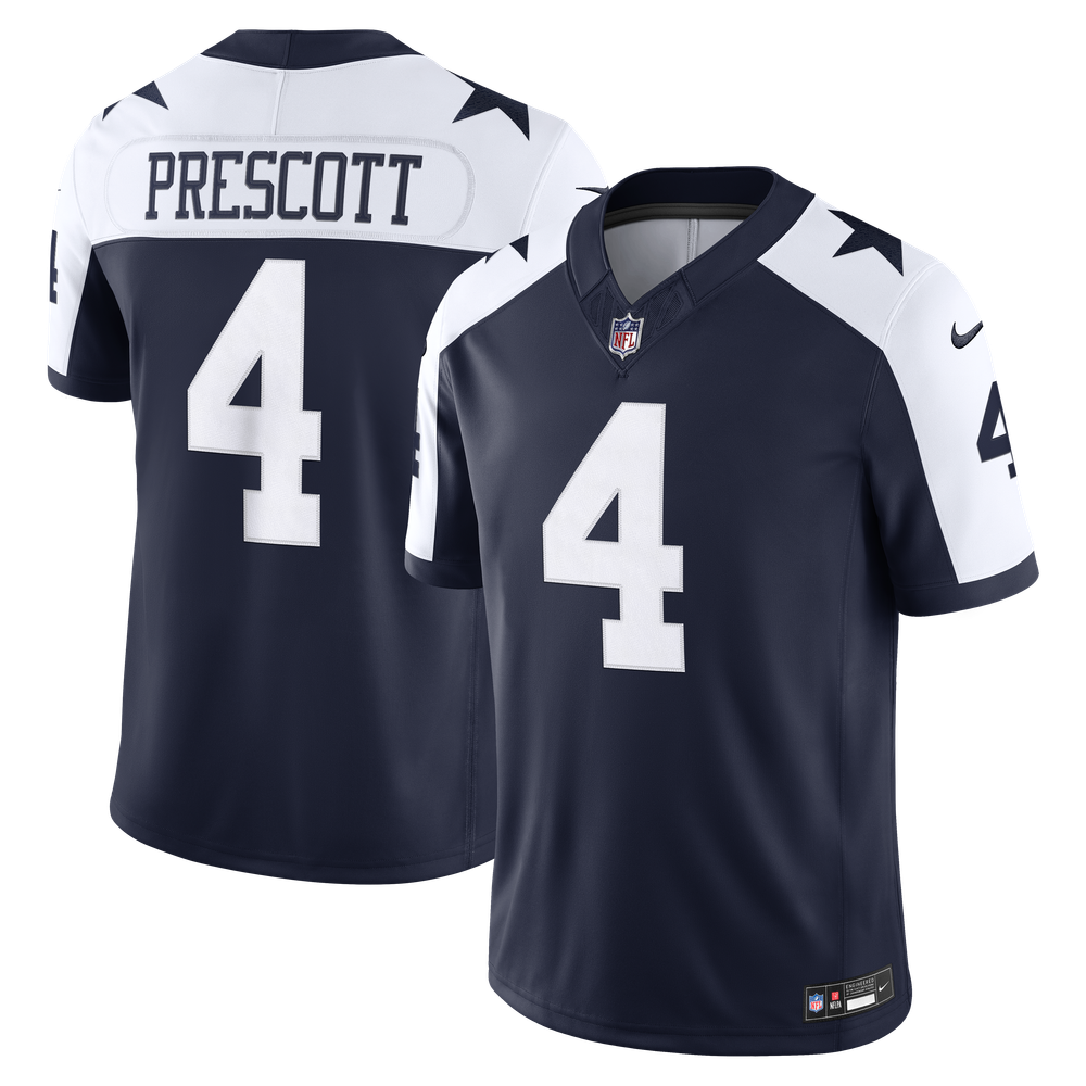 Women's Dallas Cowboys Navy Stitched Limited Jersey