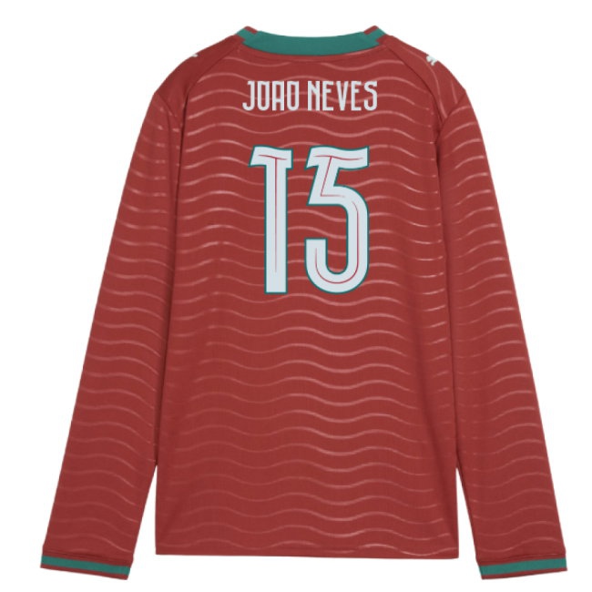 Women's Portugal 2026/27 Home Long Sleeve Jersey