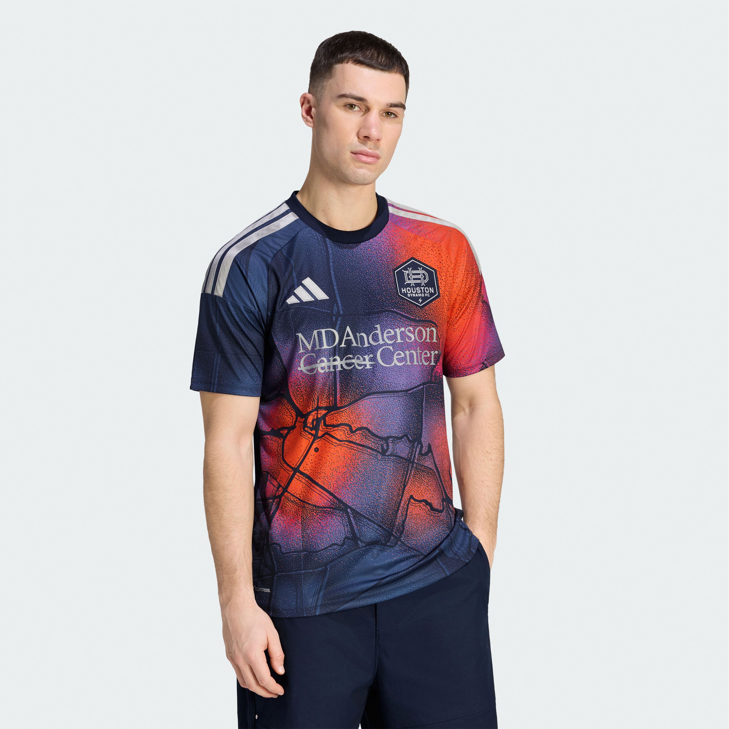 Men's Houston Dynamo 2026 Blue Replica Jersey