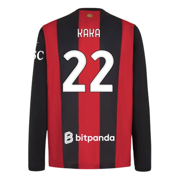 Men's AC Milan 2026/27 Home Long Sleeve Jersey