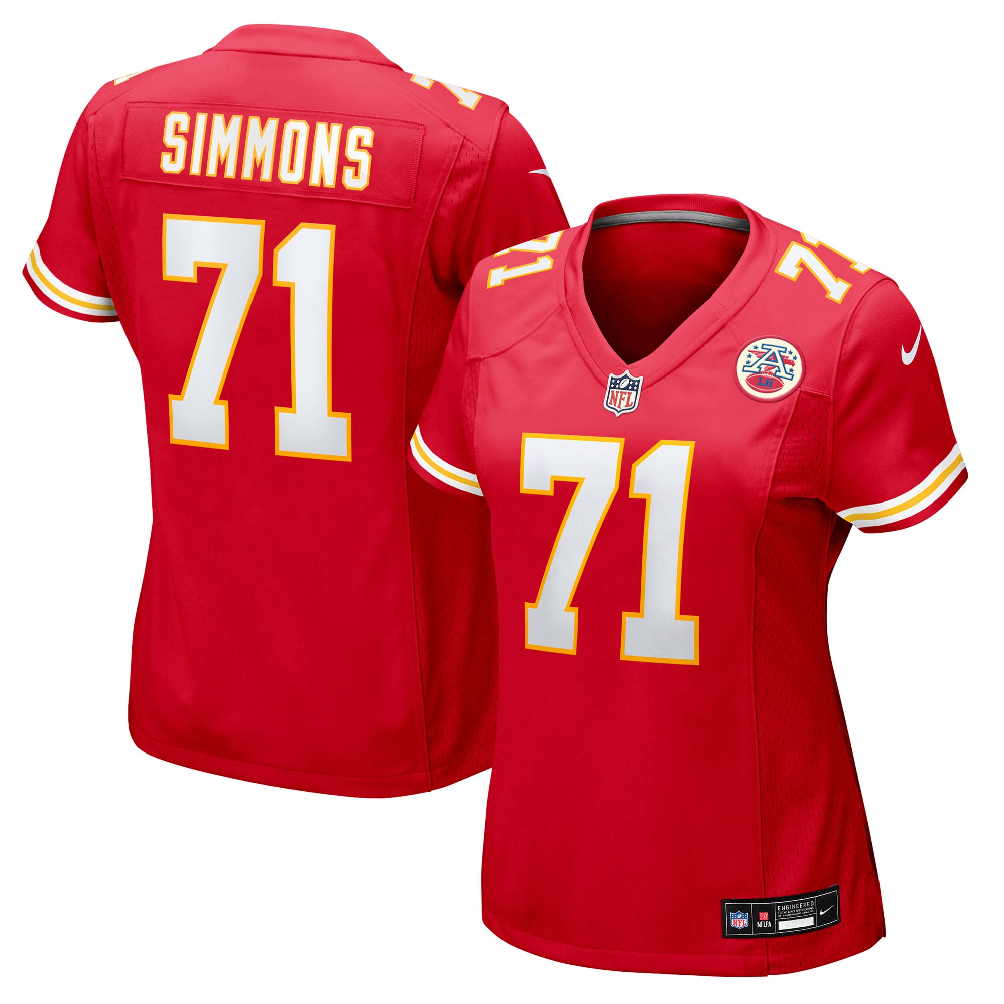 Men's Kansas City Chiefs Red City Game Jersey