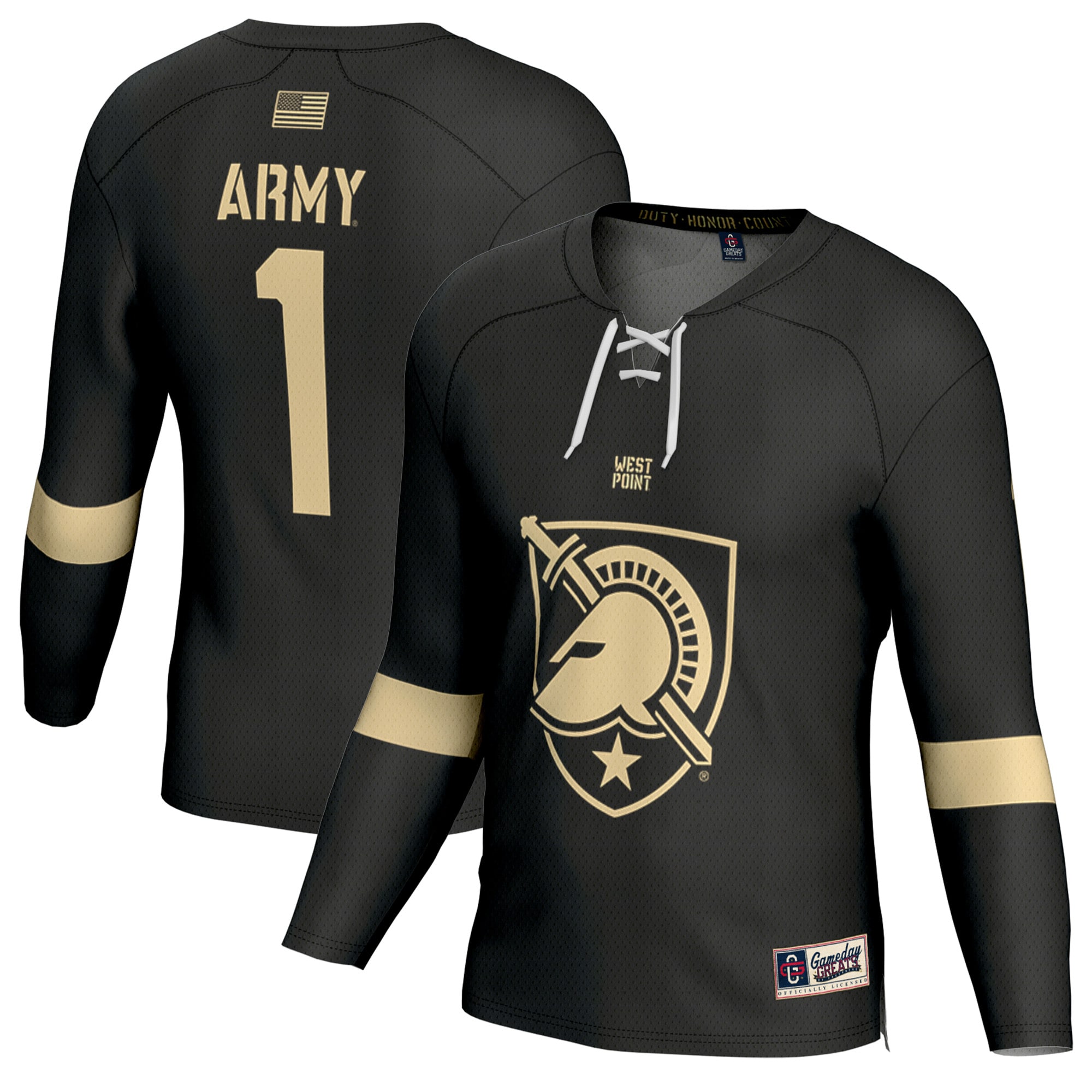 Men's Army Black Knights Fashion Jersey