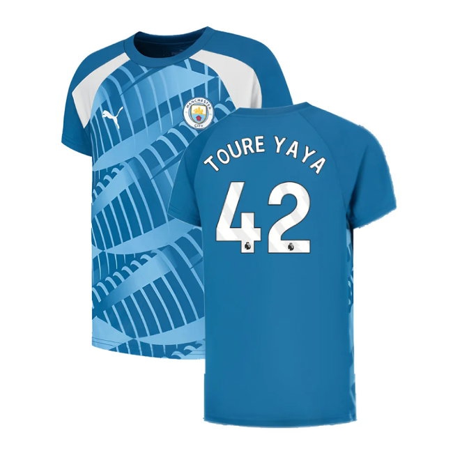 Kids' Man City 2023/24 Blue City Jersey