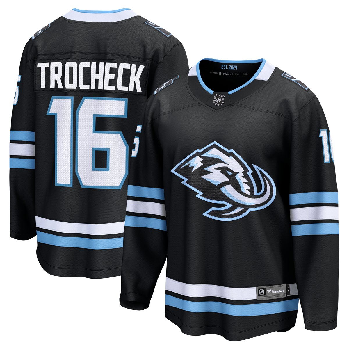 Kids' Vincent Trocheck Utah Black Home Jersey