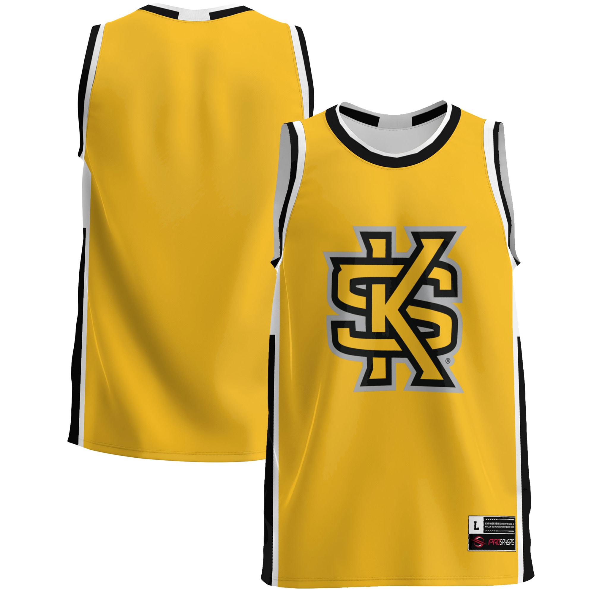 Women's Kennesaw State Owls Gold Jersey