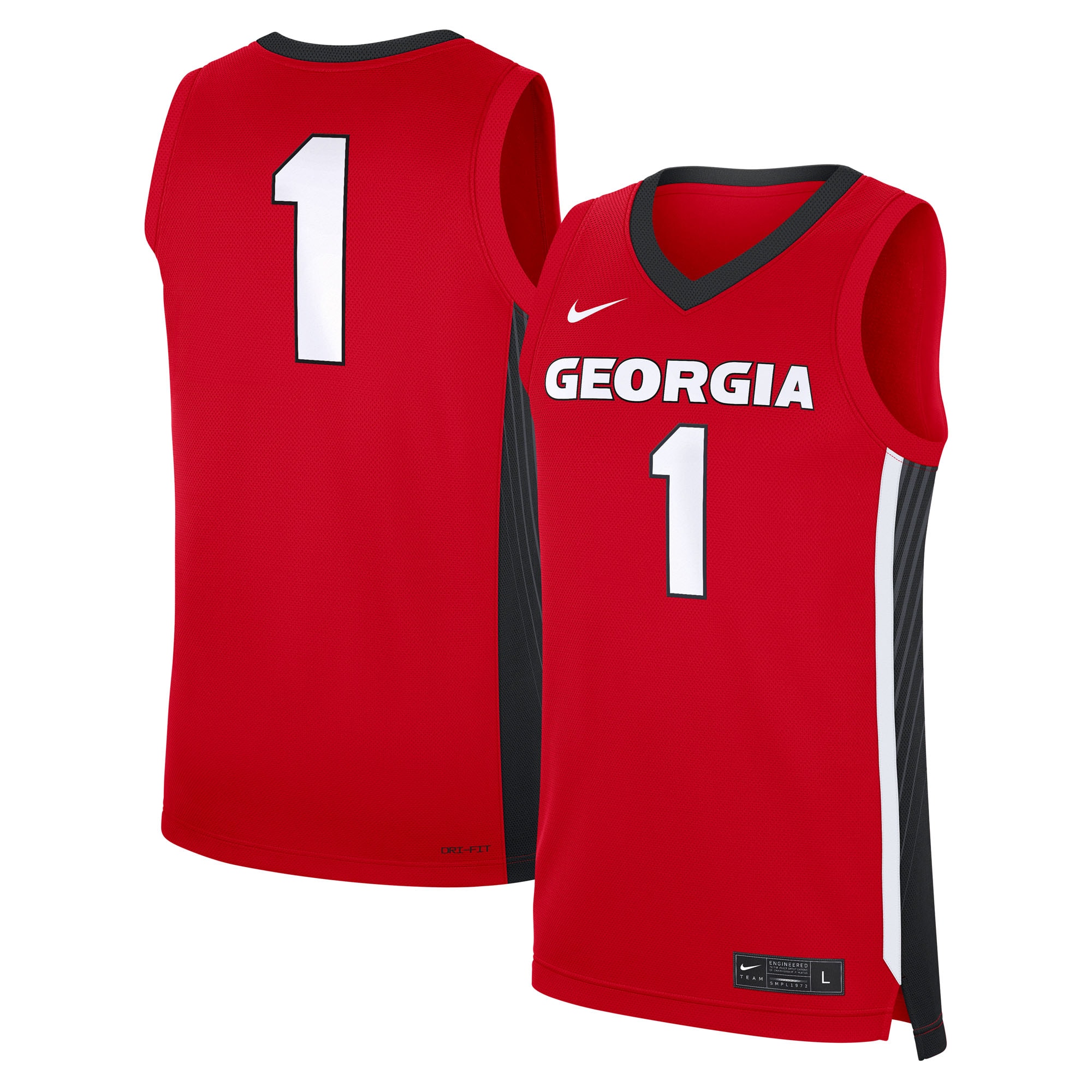 Men's Georgia Bulldogs Red Replica Jersey