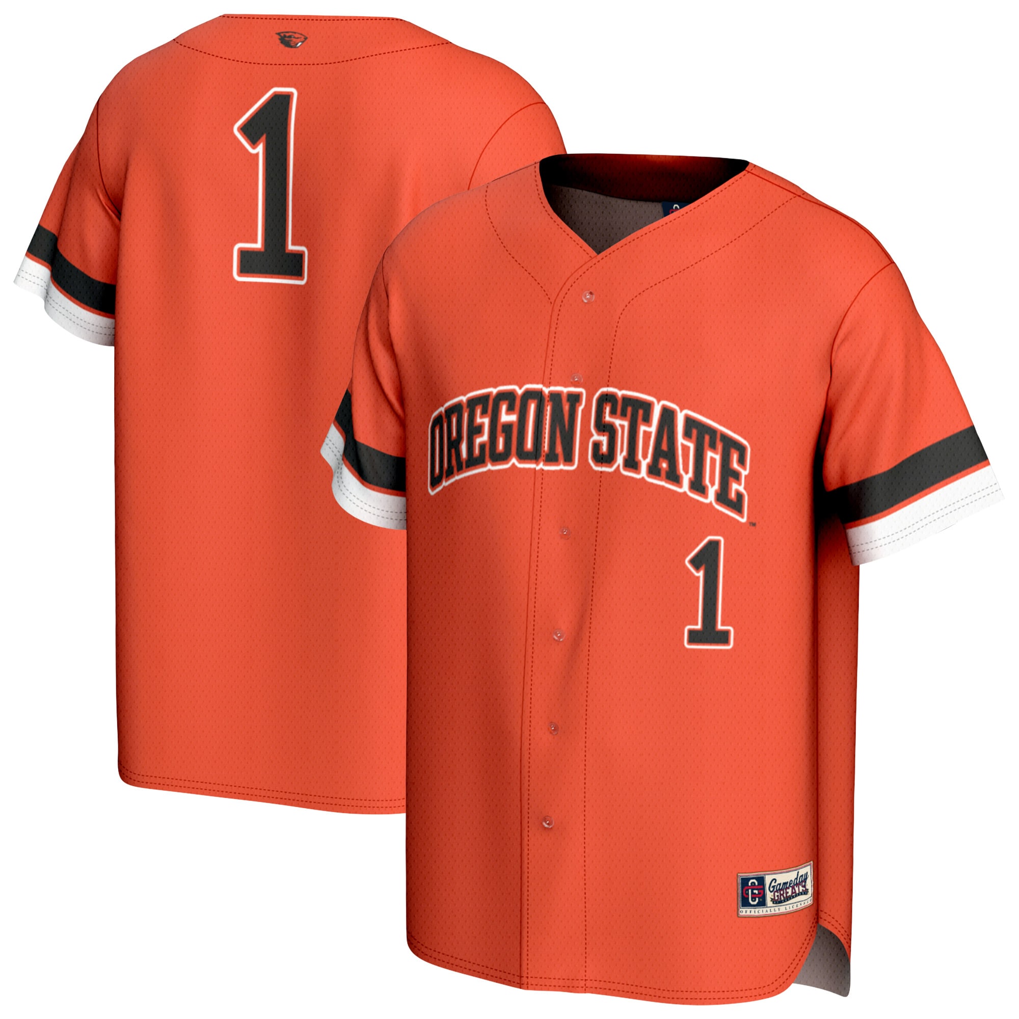Women's Oregon State Beavers Orange Fashion Jersey