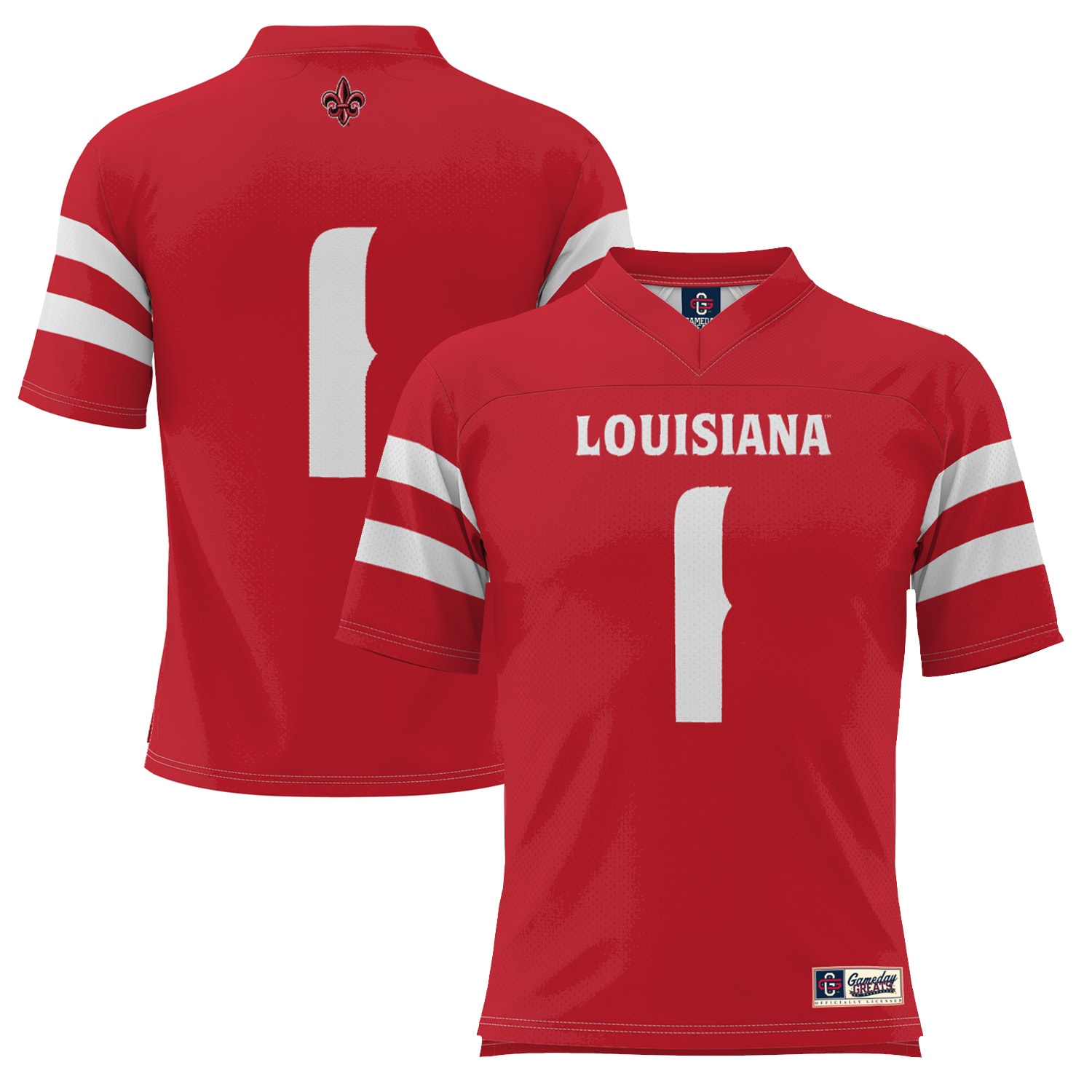 Men's Louisiana Ragin' Cajuns Red Jersey
