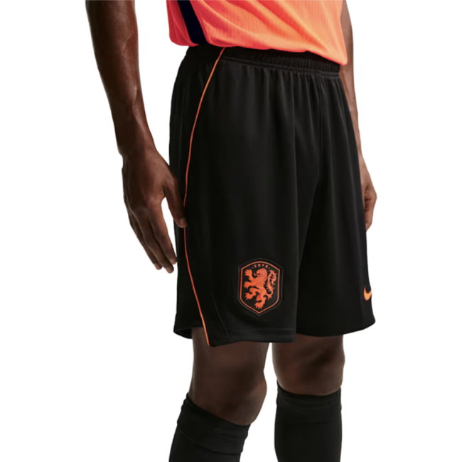 Women's Netherlands 2026/27 Black Home Shorts