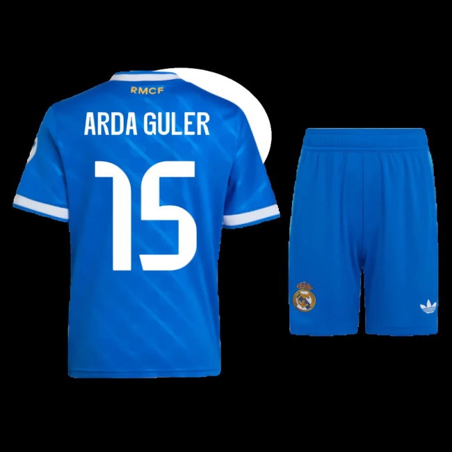 Kids' Real Madrid 2025/26 Third Kit