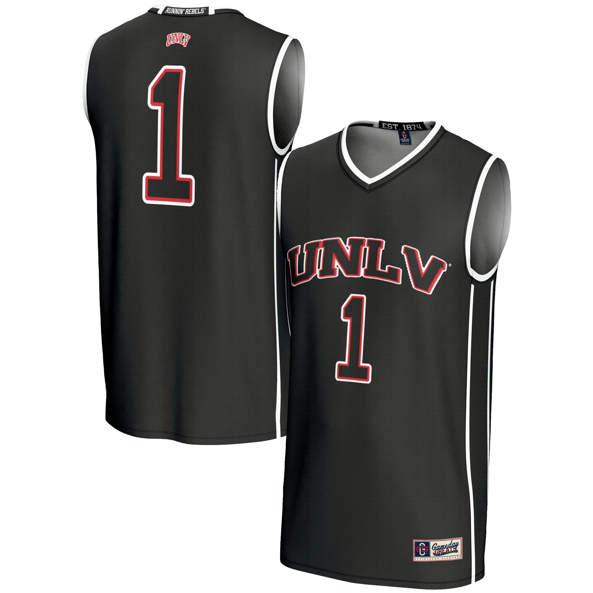 Men's UNLV Rebels Black Jersey