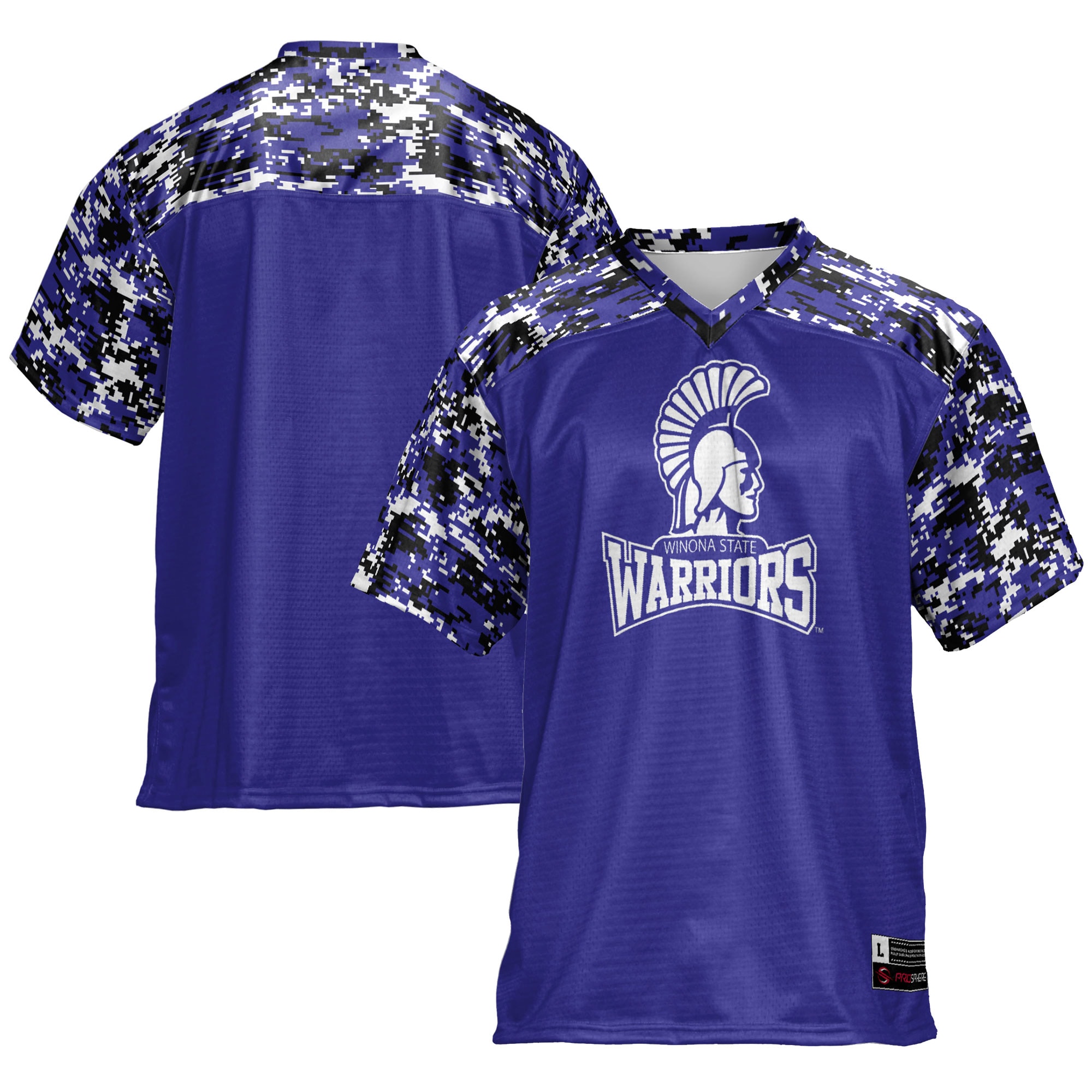 Men's Winona State Warriors Purple Jersey