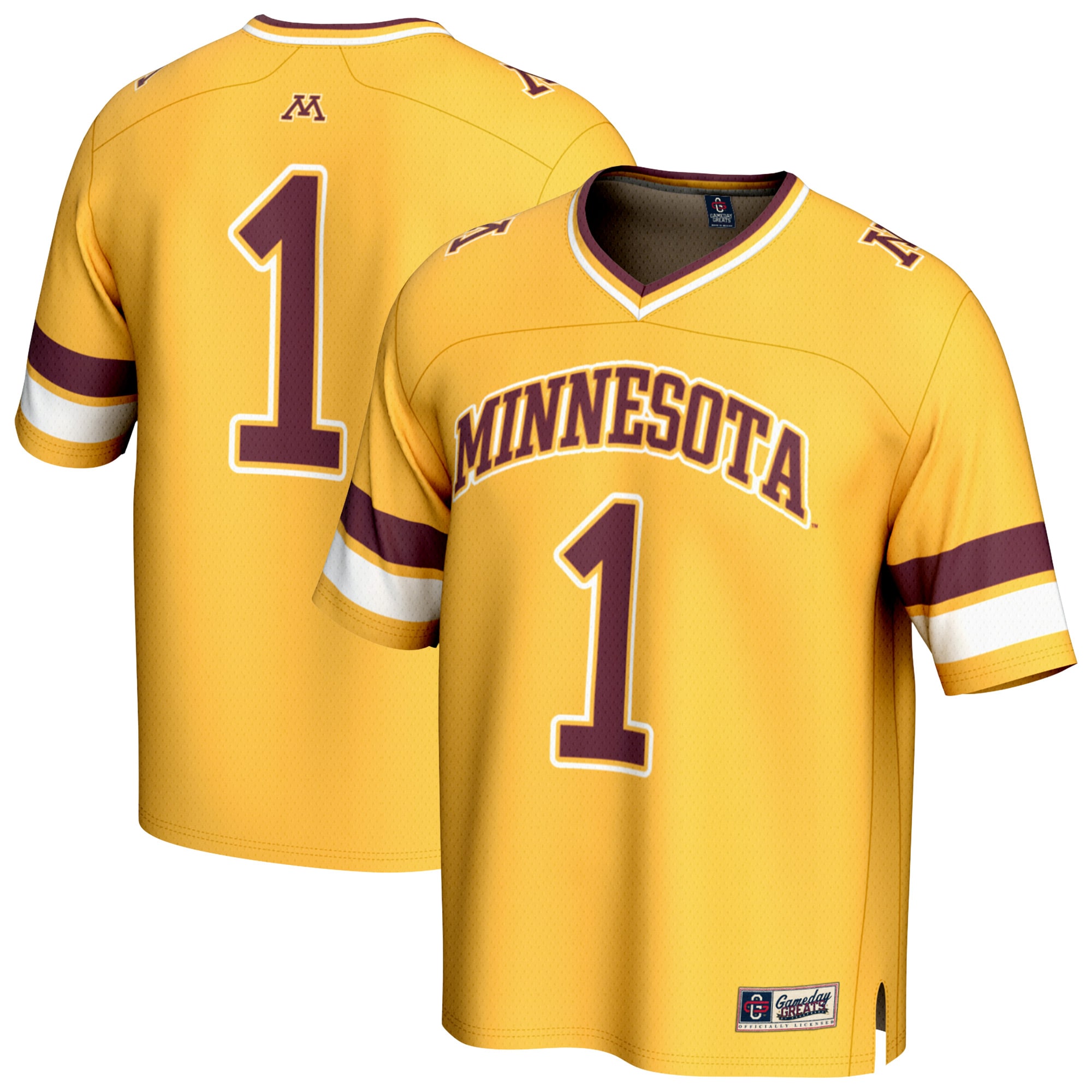 Kids' Minnesota Golden Gophers Gold Fashion Jersey