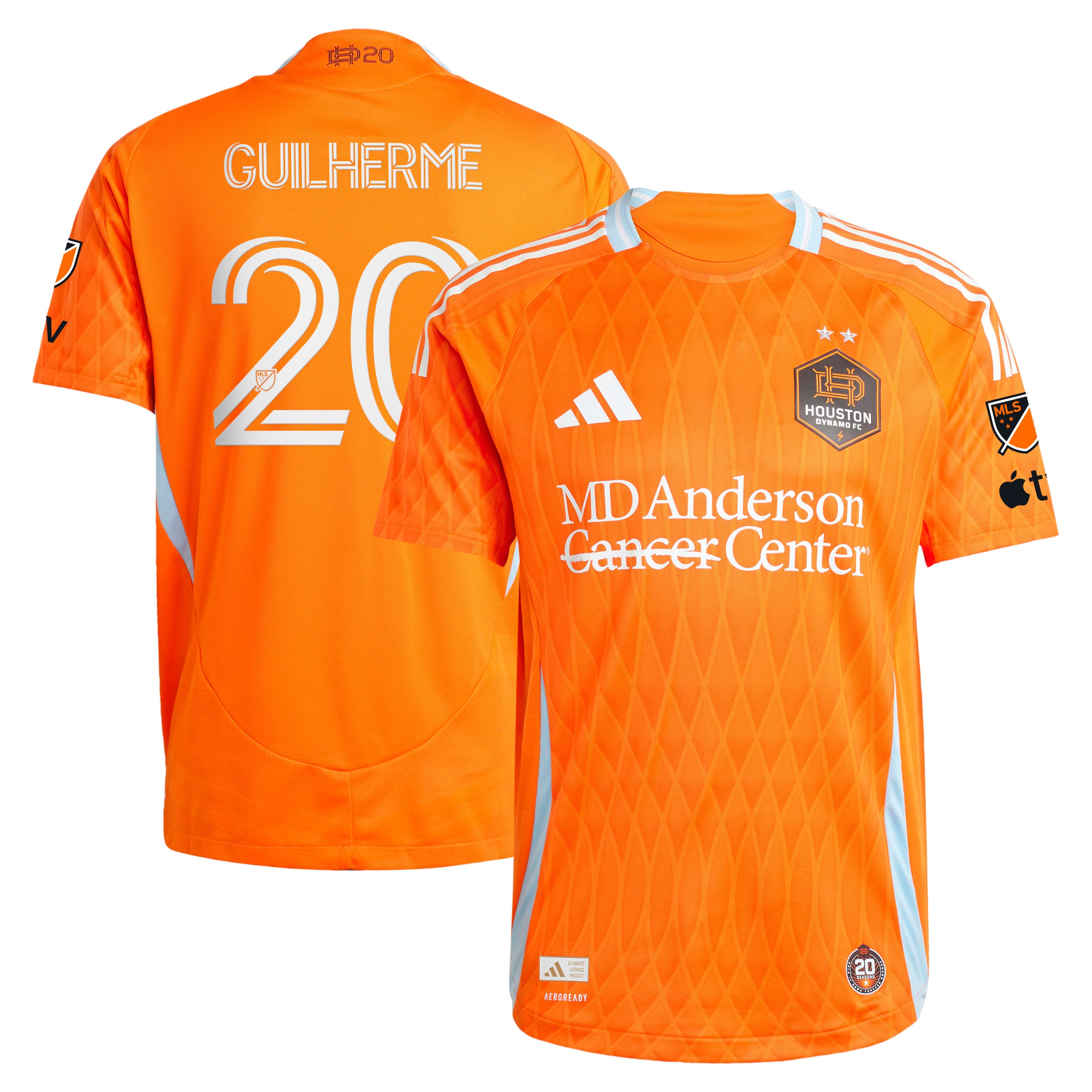 Men's Houston Dynamo 2025 Orange Jersey