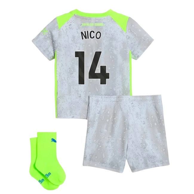 Kids' Man City 2025/26 City Kit