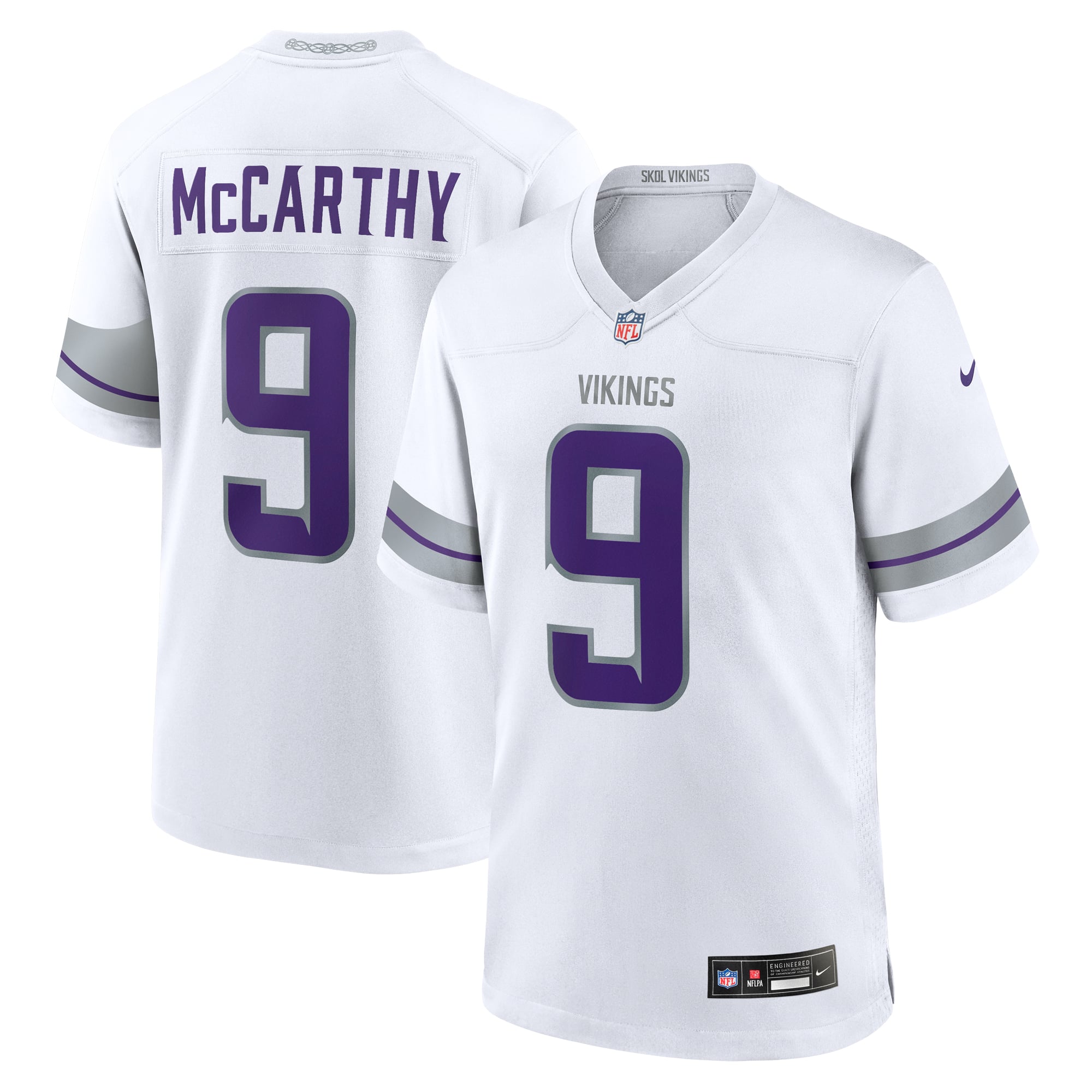 Kids' Minnesota Vikings White Player Jersey