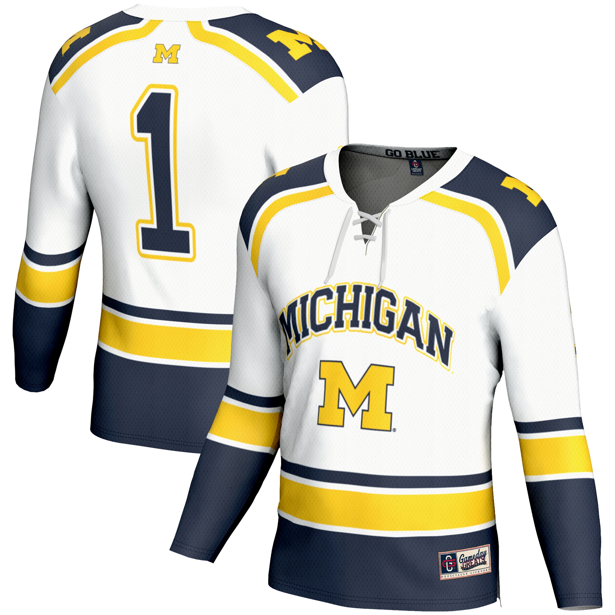 Kids' Michigan Wolverines White Jersey