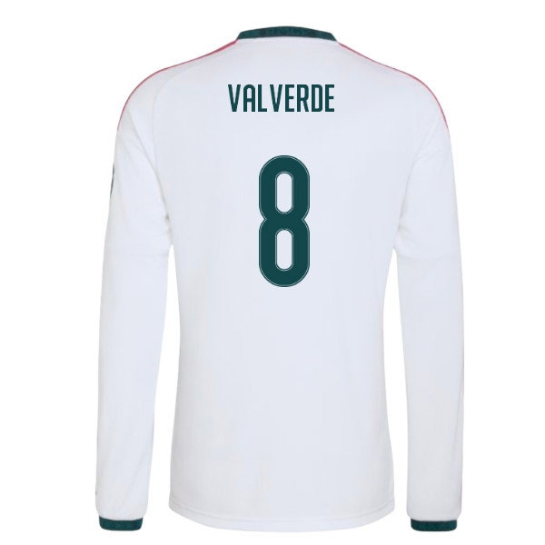 Kids' Real Madrid 2026/27 Home Long Sleeve Jersey