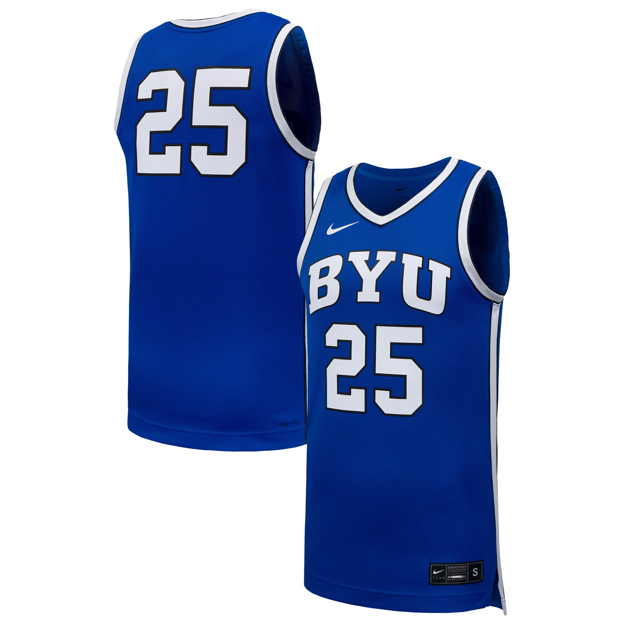 Men's BYU Cougars Royal Replica Jersey