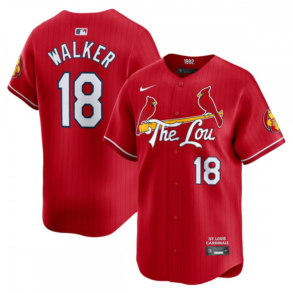 Men's St. Louis Cardinals 2024 Red City Limited Jersey