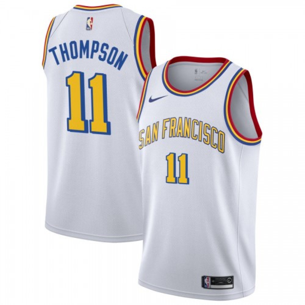 Men's Golden State Warriors White Classic Swingman Jersey
