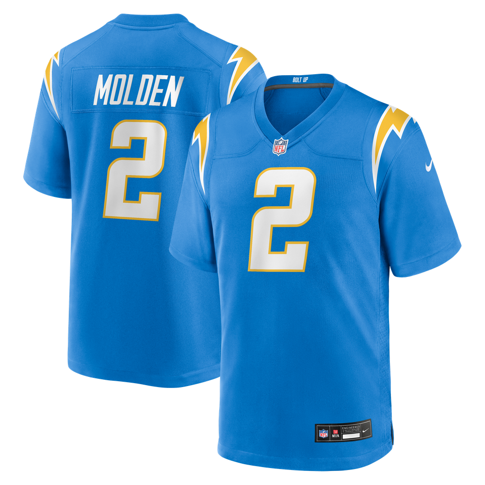 Men's Los Angeles Chargers Powder Game Jersey