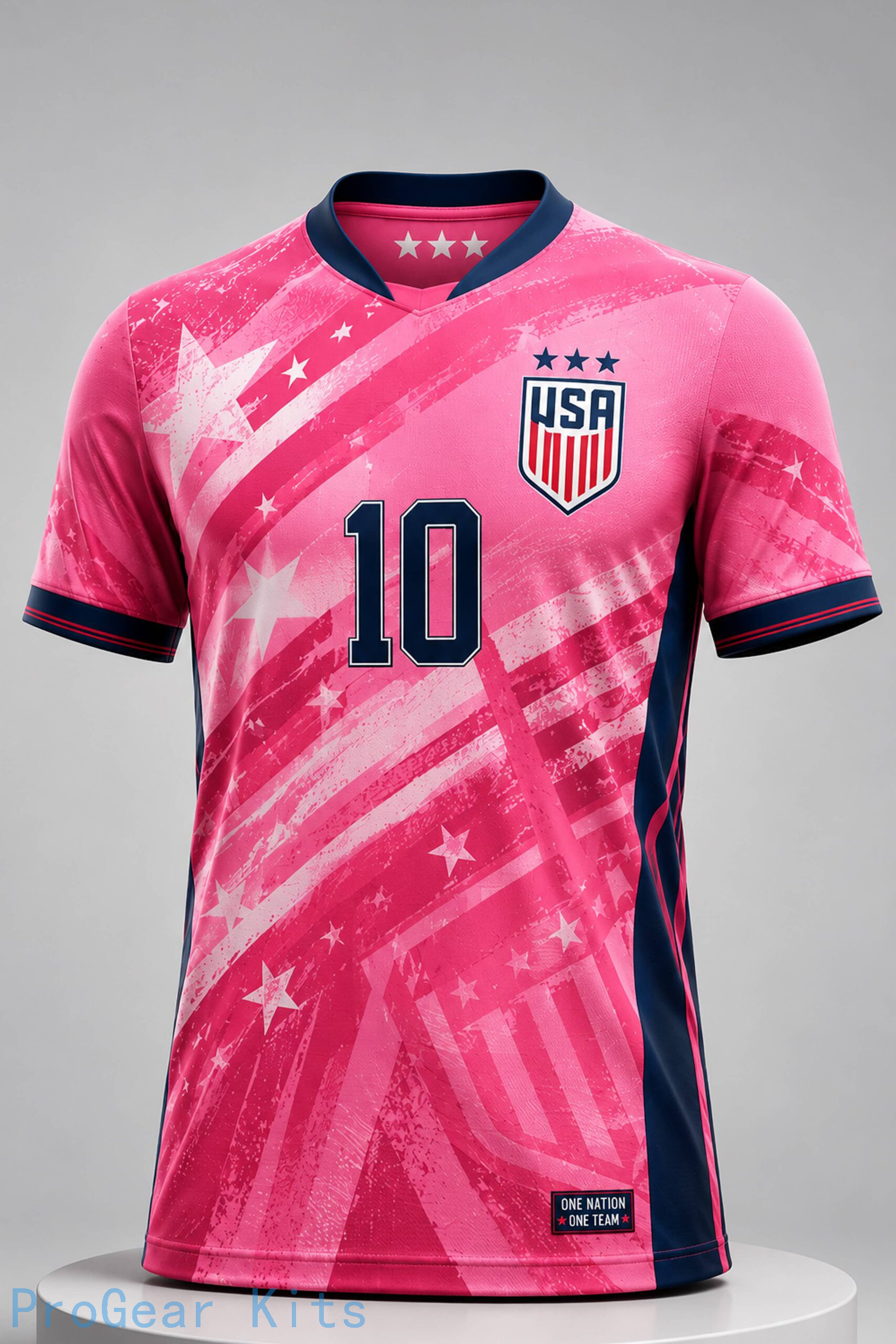 Men's USA 2026 Pink Jersey
