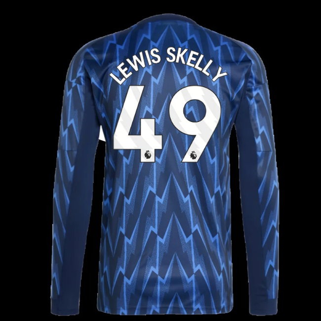 Kids' Arsenal 2025/26 Away Long Sleeve Jersey