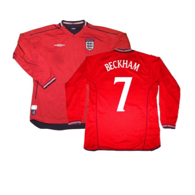 Women's England Away Long Sleeve Jersey