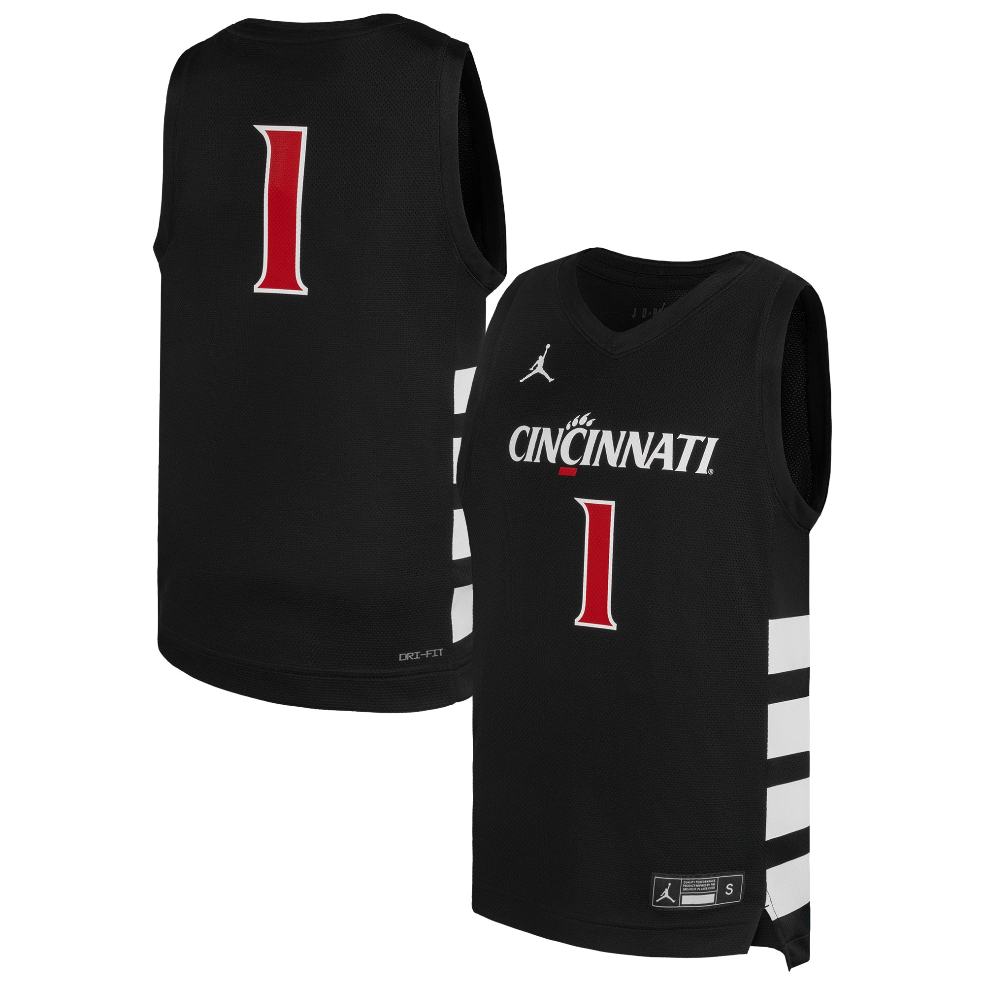 Women's Cincinnati Bearcats Black Replica Jersey