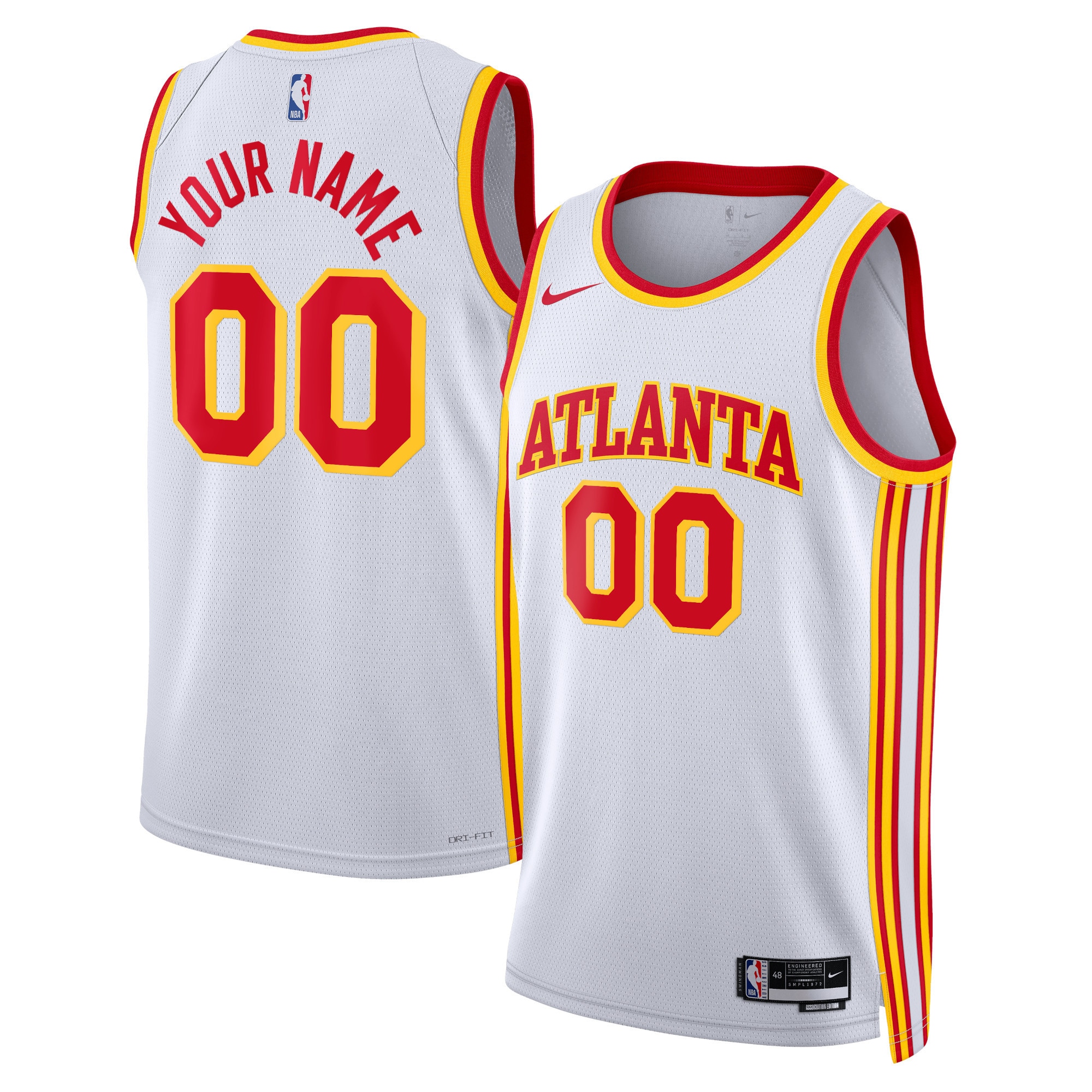 Women's Atlanta Hawks White Swingman Jersey