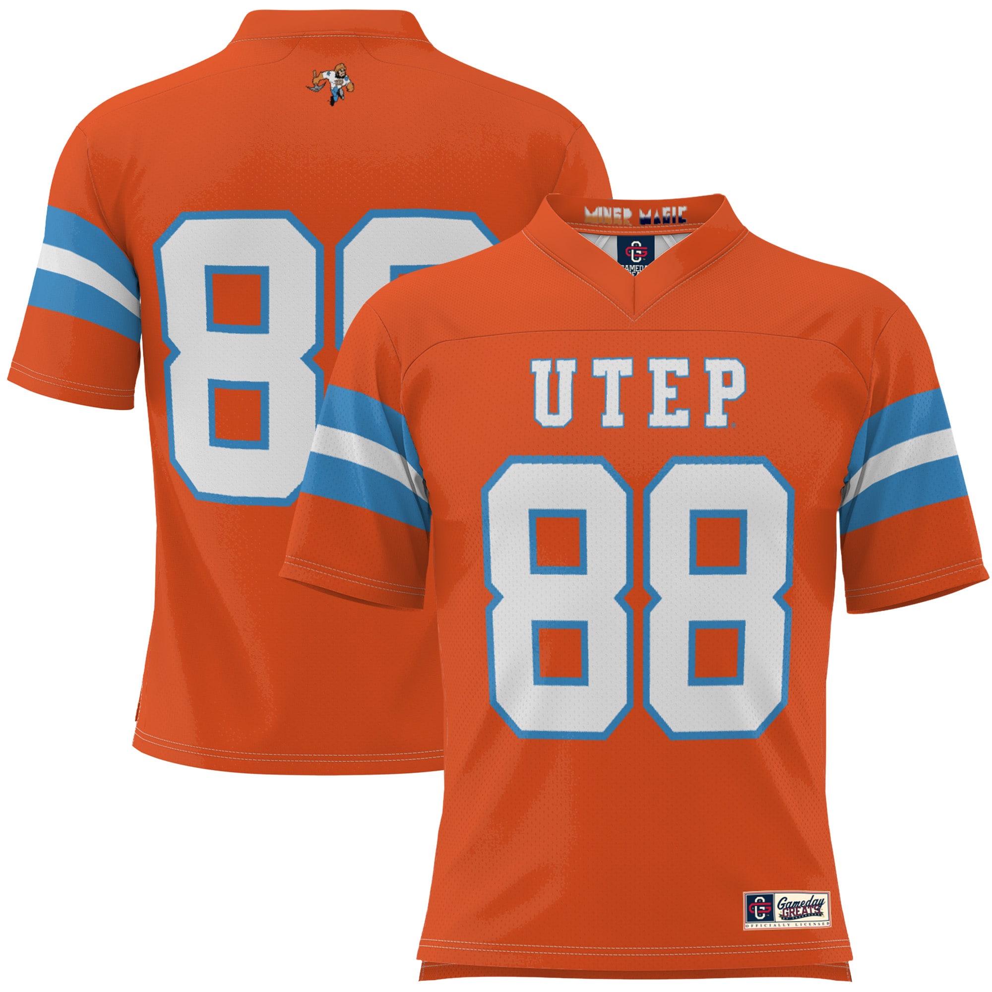 Women's UTEP Miners Orange Throwback Jersey