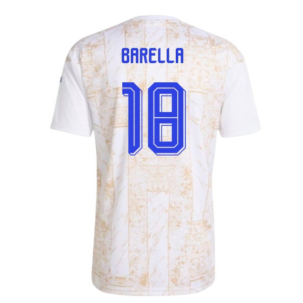 Men's Italy 2026/27 White Home Jersey