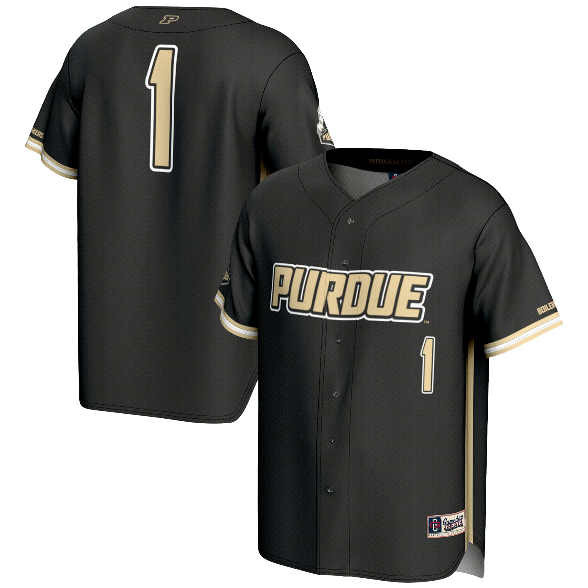 Women's Purdue Boilermakers Gold Jersey