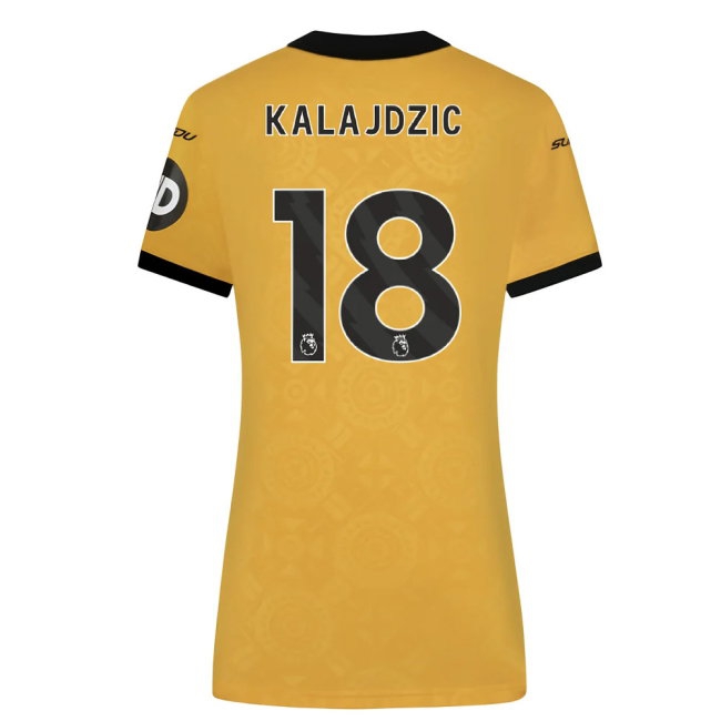 Kids' Wolves 2025/26 Home Jersey