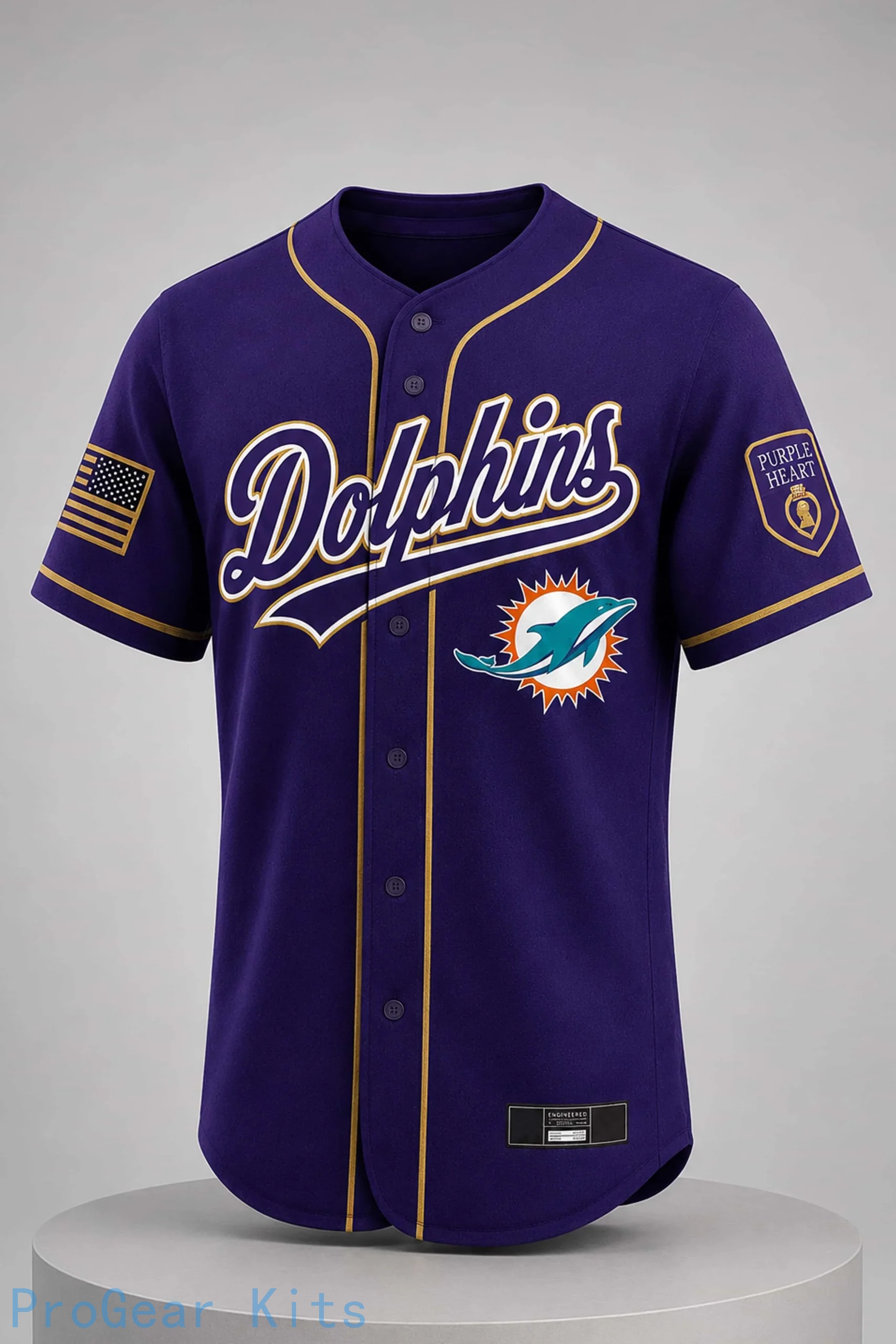 Men's Miami Dolphins 2026 Purple Jersey